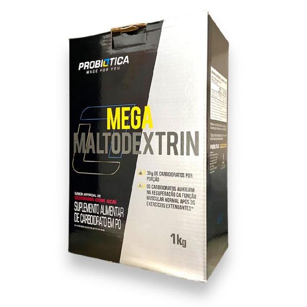 Mega Malto Dextrin - 1kg - Guaraná Com Açaí - Probiótica