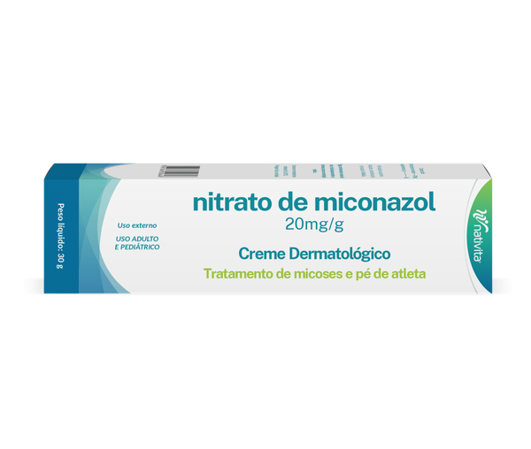 MICONAZOL CR DERMATO 20MG/G BG 28G NATIVITA