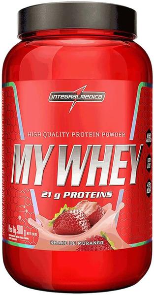 My Whey Integralmédica - Shake De Morango 900G