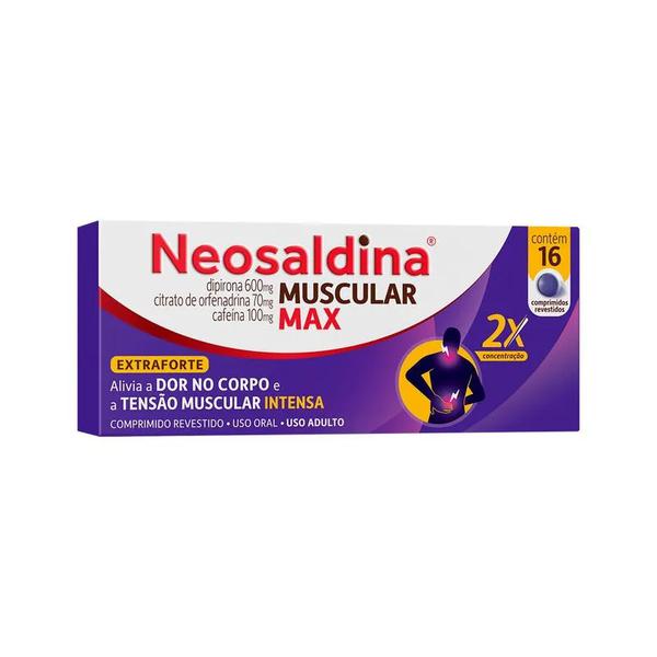 Neosaldina Muscular Max Extraforte 16 Comprimidos