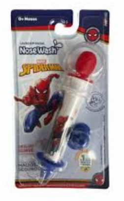 NOSEWASH ASPIRADOR NASAL SPIDERMAN