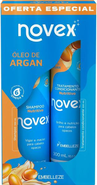 Kit Shampoo e Condicionador Argan - Novex 