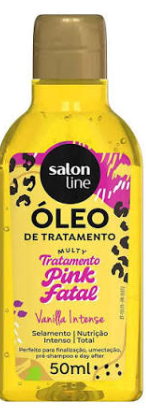 OLEO CAPILAR SALON LINE MULTY PINK FATAL VANILLA 50ML