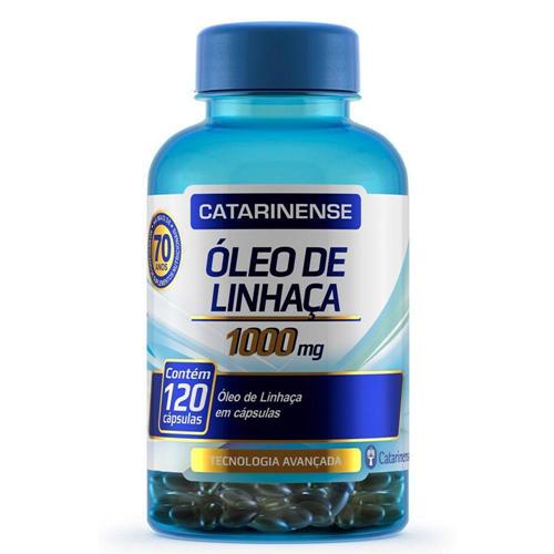 OLEO DE LINHACA 1000MG CX 120CAPS CATARINENSE