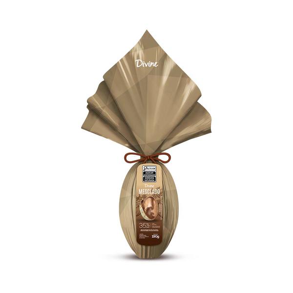 Ovo de Páscoa Chocolate Mesclado 100g Divine