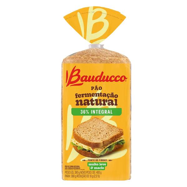 Pão de Forma Bauducco Integral 390g
