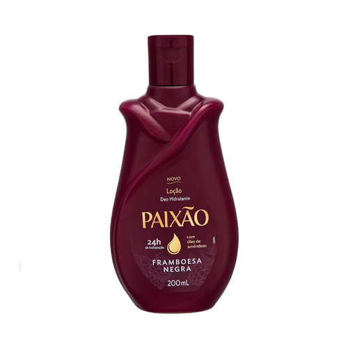 Loção Hidratante Paixão Framboesa Negra  200ml
