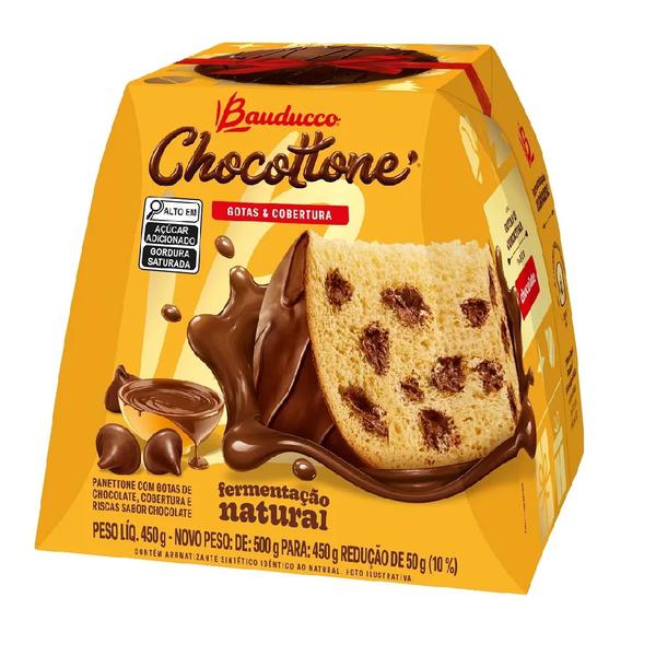 Panetone Chocotone Mousse 450g Bauducco