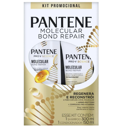 PANTENE KIT MOLECULAR BOND REPAIR 300ML+150ML