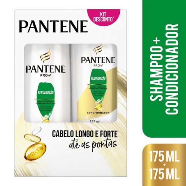 Kit Pantene Restauraçao Shampoo + Condicionador 175ml