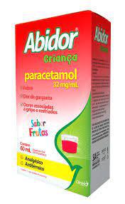 Paracetamol Abidor Criança  32mg/ml Frutas 60ml