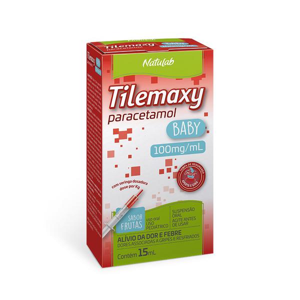Paracetamol Tylemax Baby Gotas Sabor Frutas 100Mg/Ml 15Ml Natulab