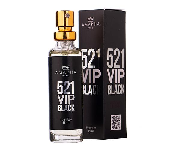 Perfume 521 Vip Black Amakha Paris Masculino 15ml