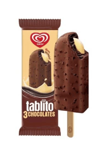Picole Kibon Tablito 3 Chocolates 61g