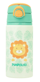 PIMPOLHO GARRAFA DE ALUMINIO LEAO VERDE 500ML