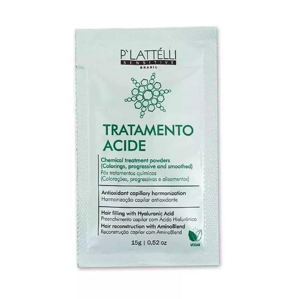 Plattelli sachê Tratamento Acide Balm Hialurônico 15g