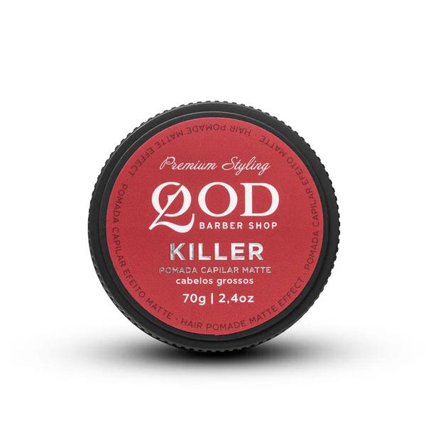 Pomada Capilar Killer QOD Barber Shop Matte - 70g