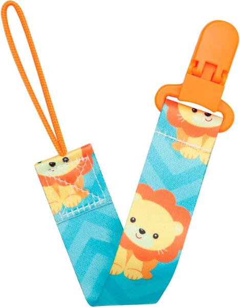 Prendedor De Chupeta Animal Fun Leão - Buba