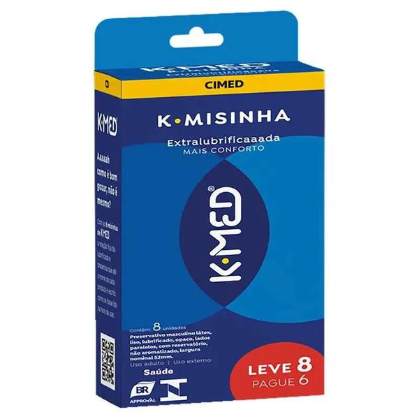 Preservativo K-Med K-Misinha Tradicional 8 unidades