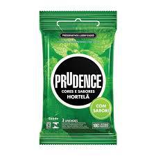 Preservativo Prudence Hortela Com 3 Unidades