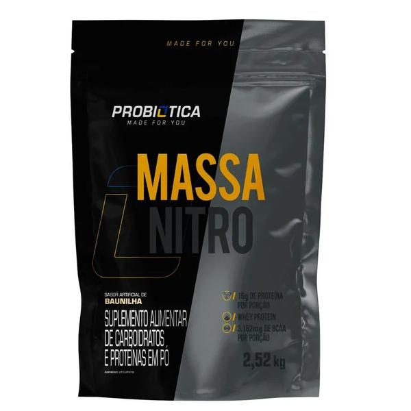 Massa Nitro Refil 2,52Kg - Probiótica Baunilha