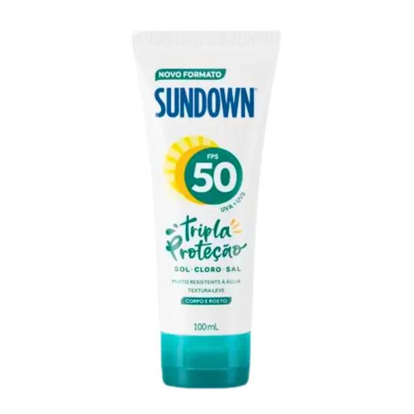 Protetor Solar Sundown FPS50 Tripla Proteção 100ml