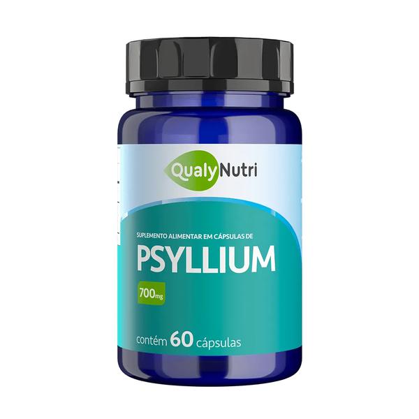 Psyllium 60 Cápsulas Qualynutri 700mg