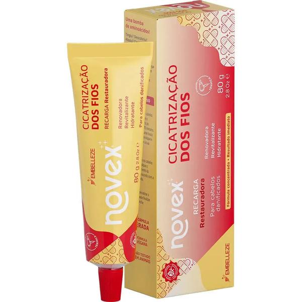 Recarga de Aminoácidos Novex Cicatrização dos Fios - 80g