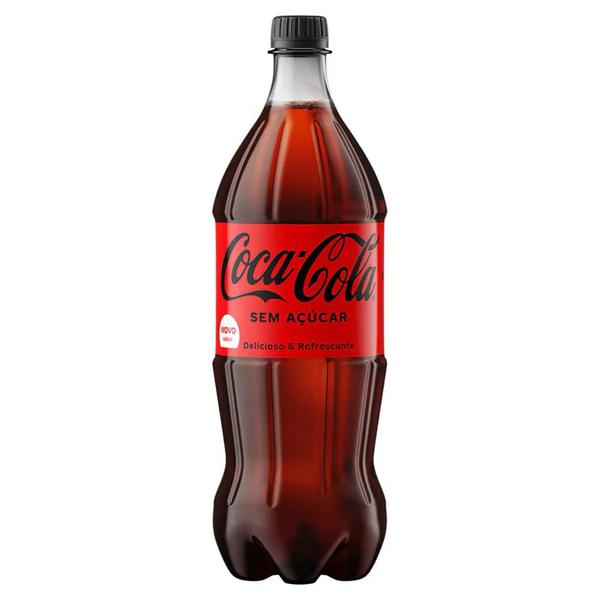 REFRIGERANTE COCA COLA SEM AÇÚCAR 1L