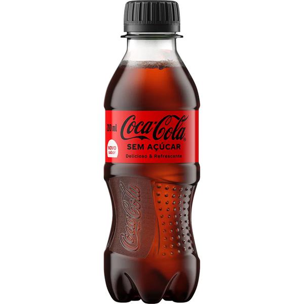 Refrigerante Coca-Cola Zero Açúcar Pet 200ml