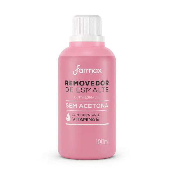 Removedor De Esmalte Farmax Sem Acetona 100ml