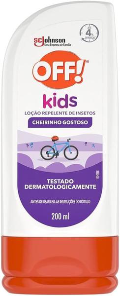 Repelente Off Kids loção 4 horas de Proteção - 200ml