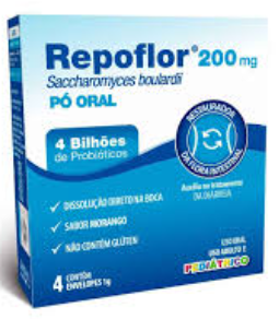 REPOFLOR PEDIATRICO CX 4ENV X 800MG