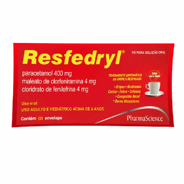 Chá Resfedryl Sache 5G