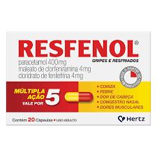 Resfenol com 20 capsulas
