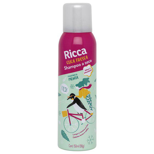 RICCA SH A SECO MENTA 150ML