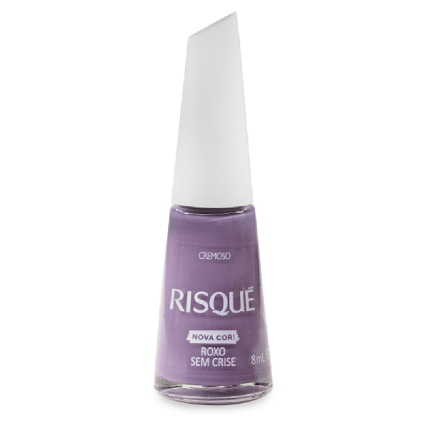 Esmalte Risque Cremoso Roxo sem Crise 8ml