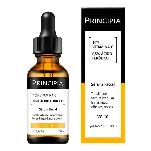 Sérum Facial Principia VC-10 10% Vitamina C + 0,5% Ácido Ferúlico 30ml