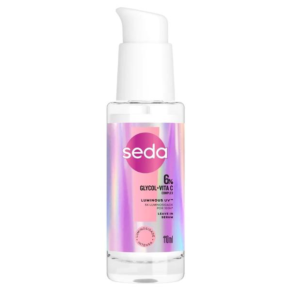 Sérum Seda Leave-in Luminous UV 6% Glycol+Vita C Complex Pump 110ml