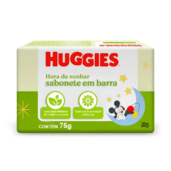 Sabonete em Barra Infantil Huggies Camomila 75g