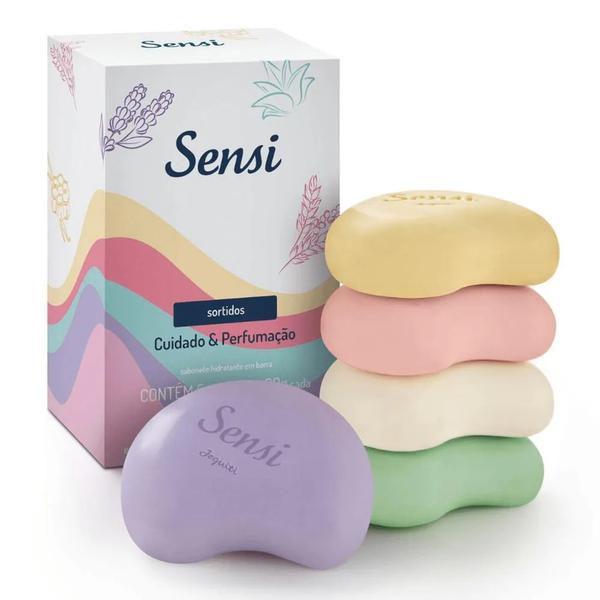 Sabonete Hidratante em Barra Sensi Sortidos 5x80g