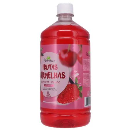Sabonete Líquido Denomax Frutas Vermelhas Refil 1L