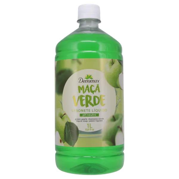 Sabonete Líquido Denomax Maçã Verde 1l