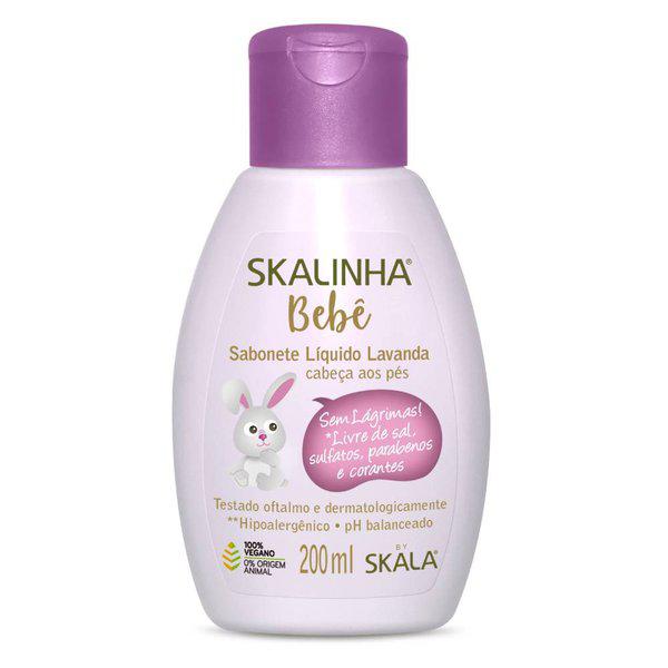 Sabonete Líquido Skalinha Bebę Glicerina 200ml