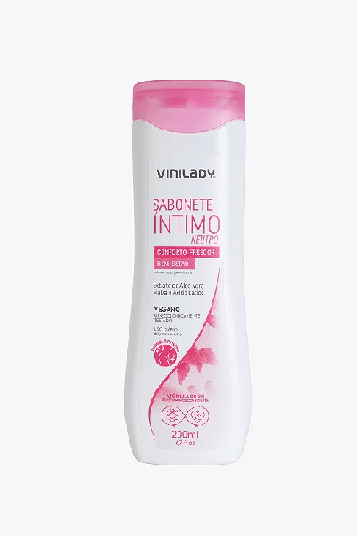 Sabonete Íntimo Vinilady - Neutro Unissex 200ml