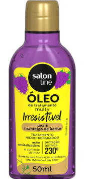 SALON LINE OLEO TRATAMENTO MULTI UVA 50ML