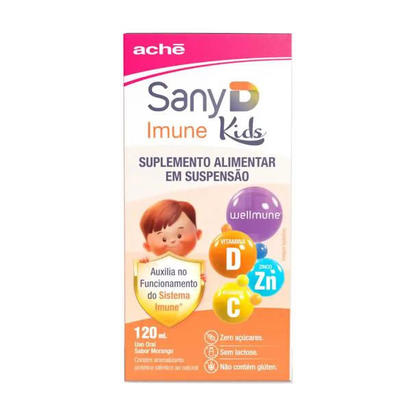 Sany D Imune Kids Sabor Morango 120ml