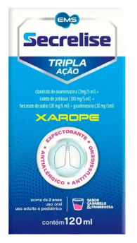 Secrelise Xarope com 120ml EMS