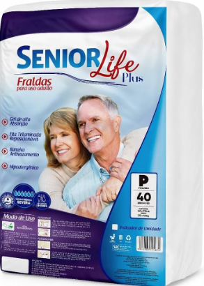 SENIOR LIFE PLUS FRALDA GERIATICA C/40UN P
