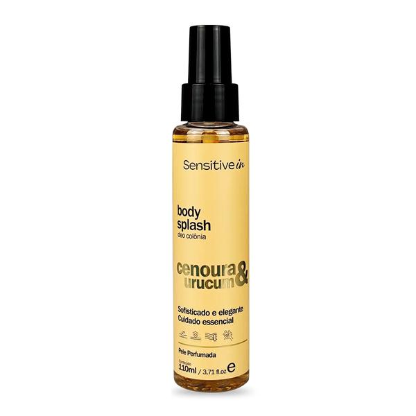 Sensitive In Body Splash Cenoura & Urucum 110ml